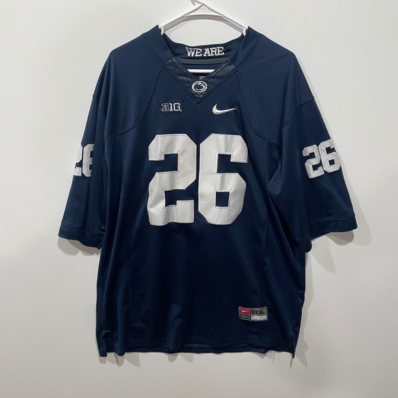 Nike Penn State Nittany Lions Saquon Barkley 26 Jersey Mens 3XL Navy Blue Big 10